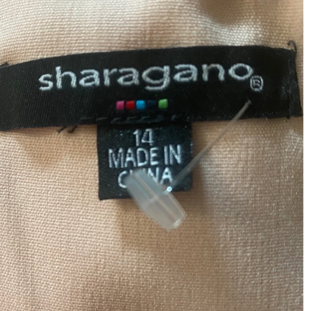 Sharagano Pink Utility Shirt Dress Zip Front Belted Cargo Pockets Size 14 NWT